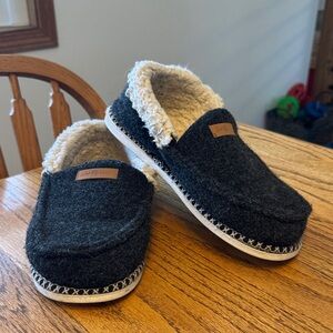 Women's Black Slippers